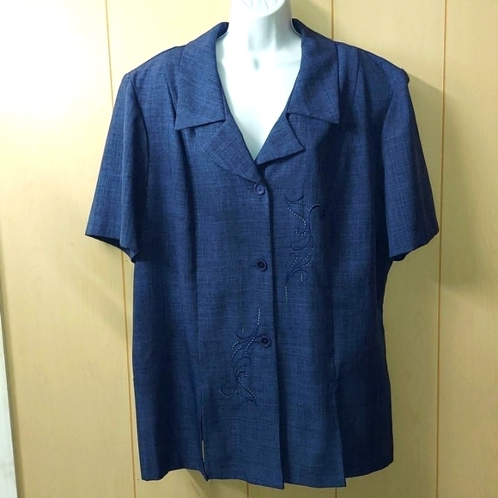 Dress Savvy blouse double slits